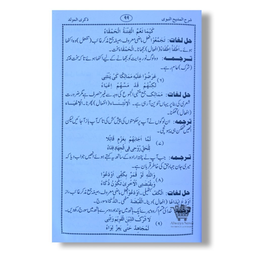 Sharah Al-Madeehun Nabavi