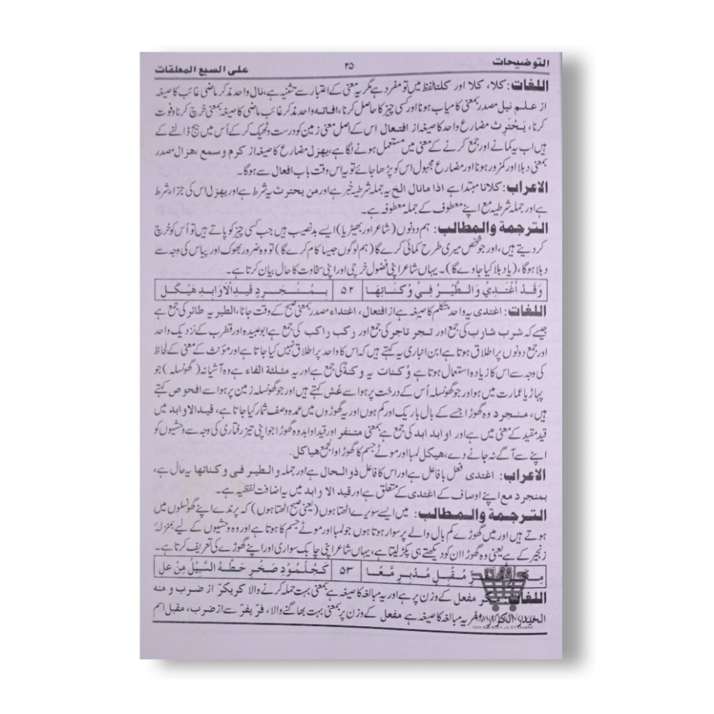 At-tauzihaat Sharah Sab’e Mu’alliqat